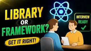 Is React a Framework or Library? (Common Interview Mistake)