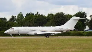 ACI Jet Bombardier Global Express XRS N3262T at Cambridge
