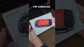 PSP Unboxing 3000 series #playstation #unboxing #gaming