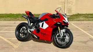 Ducati V4R получает ДОРОГОЕ обновление 😳 | Выхлоп Akrapovic Race и многое другое