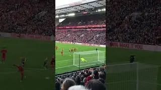 Fabinho penalty for LFC against Shrewsbury in the FA Cup third round.