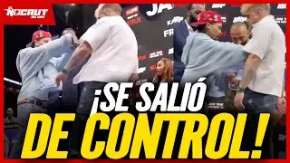 THIS IS HOW JAKE PAUL AND GERVONTA DAVIS'S PRESS CONFERENCE WENT OUT OF CONTROL