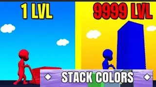 STACK COLOR|ALL LEVEL 🔥 BEST GAMEPLAY 😨😨😨😁