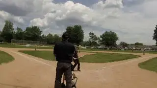 6-3-17 Cam's 2nd Double Vs Brew Crew (To Left-Center)
