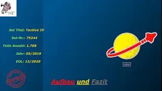 Heute: Teil 1 vom Star Wars Set 75244 Tantive IV