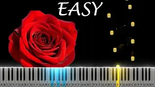 Passacaglia | G. F. Händel | EASY PIANO TUTORIAL + SHEET MUSIC by Andantino [4K]