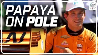 Papaya on POLE! Lundgaard Claims First with Arrow McLaren | INDYCAR