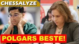 KUNST auf dem Schachbrett | Judith Polgar vs Anand | Dos Hermanas 1999