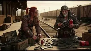 (New AI Animated Cowboy short film) Copper Crow Cassidy Ep .2