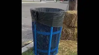 Commercial Outdoor Trash Can by Outdoorsiness.com