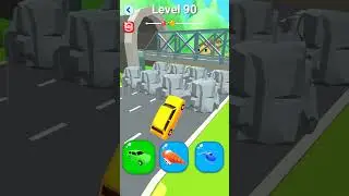 FUNNY GAMES - SHAPE SHIFTING RUN All Levels Gameplay Walkthrough Android, ios max Level 90h