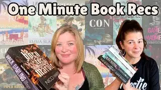 One Minute Book Recs- Age Gap, Taboo, Cowboy, Fake Dating, Dark Romance, Morally Grey, MC, Forbidden