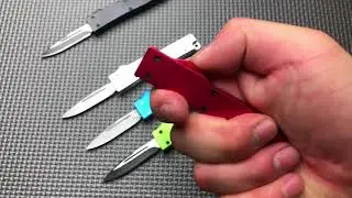 Mini OTF Pocket Knife Collection