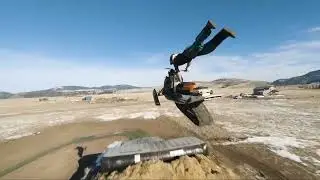 Off Season Snowmobile Practice with Caleb and Kyle
