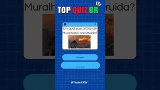 - Top Quiz BR -  #topquiz #quizgame #quizmania #quiztime #quiz #topquizzesonline #topquiz