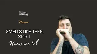 🎶 Smells Like Teen Spirit - Nirvana (Harmonica Tab - na Gaita com Tablatura)
