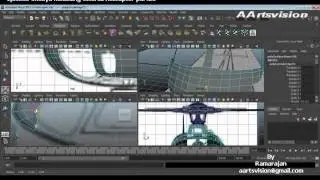 Episode1 Maya 3d modelling Helicopter Pt20