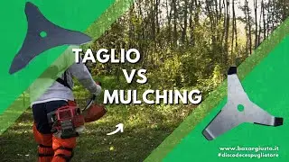 Differenza tra lame da TAGLIO e MULCHING per decespugliatore - Recensione