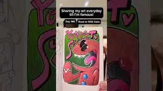Day 168 of Sharing My Art Everyday Till I&rsquo;m Famous! #shorts