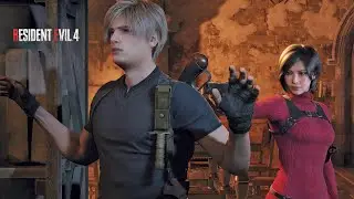 Leon and Ada reunion - Resident Evil 4 REMAKE (Japanese Voice)