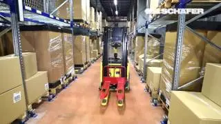 Véhicules auto-guidés (AGV) pour le transport automatisé des palettes, Logistique de la mode