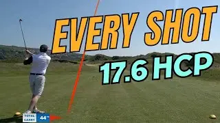 Royal St Davids Golf Club - Back 9 every shot 17 HCP player