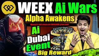 Weex Crypto Exchange Big Ai Event In Dubai | AI Wars: WEEX Alpha Awakens | New Crypto Event 2026