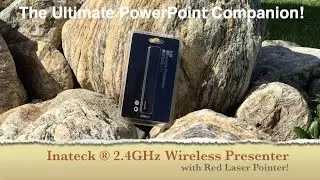 Беспроводная лазерная указка Inateck&reg; Wireless Presenter: верный помощник для PowerPoint!