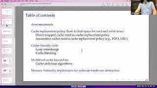 2022 04 14 memory hierarchy cache friendly code