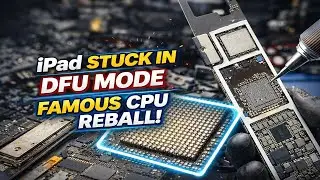 iPad 2018 Data recovery, CPU Reball with 100% success.