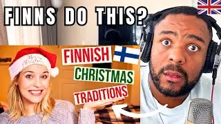 Brit Reacts to UNIQUE FINNISH Christmas Traditions