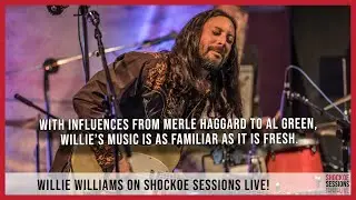 Willie Williams on Shockoe Sessions Live! #southernrock #bluesrock #country