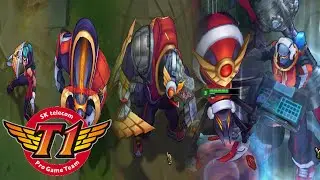 ALL SKT T1 2016 SKINS SPOTLIGHT
