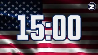 15-Minute USA Timer: Counting Down with American Pride - Countdown 15 minute ⏳✨
