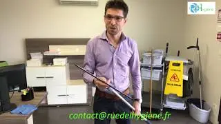 Découvrez l'action époustouflante de la raclette Squeegee, le balai du 21ème siècle