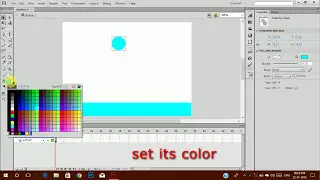 How to Create Classic Tween (FOR BEGINNERS)  in Flash CS6 | Flash animation tutorials by gdt | GDT