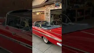 Those FINS! 😍 1959 Chevy Impala Convertible 🔴