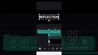🎥 VN Video Editor Tutorial | How to Create Stunning Text Reflection Effect Easily (Step by Step)