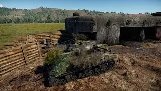 German captured M4A2 Sherman tank.  Four Kills in 20 seconds. War Thunder
