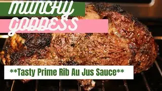 How to make Au Jus Sauce | Prime Rib Roast Drippings
