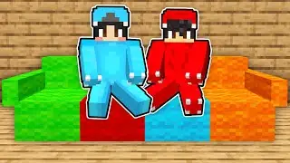 VILLAGER HOME MAKEOVER SURPRISE! Minecraft Furniture Mod Showcase! (Sofa, TV, Computer, Bathroom!)