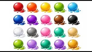 Colors Names |Learn Colors Name in English and Telugu| Names Of Colors | #kidslearning #kids #colors