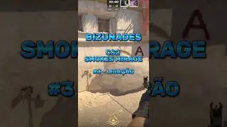 COMO FAZER SMOKE LIGA&Ccedil;&Atilde;O NA MIRAGE #cs2 #smokes #mirage