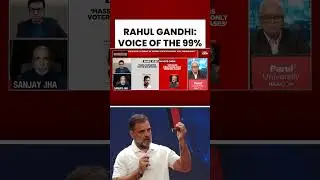 Rahul Gandhi in the eyes of the BJP, is representing the 99% of Indians: Sanjay Jha