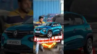 Renauit kwid [clutch work] #shorts #automobile #shortsfeed #car #workshop