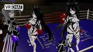 Demon Collecting souls for fun VRchat BOXING