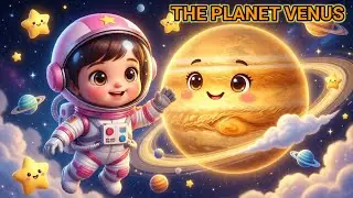 The Planet Venus 🌟 | Kids English Poem | Learn Planets for Children | Space Song