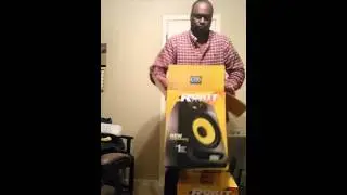 The unboxing of the KRK rocket 8