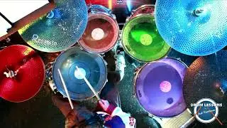Move Along Drum Cover | Quin Records in Studio | Drum Lessons in Tooele County Utah