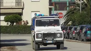 Land Rover Defender Croce Verde di Pistoia in Emergenza / Italian Civil Protection in Emergency